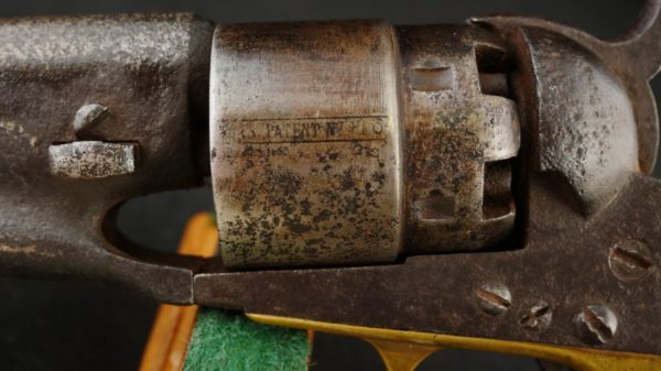 079-1020-9082, Very Early Colt M-1860 Army, 4 screw frame. BLOWOUT - Image 11