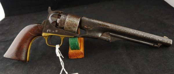 079-1020-9082, Very Early Colt M-1860 Army, 4 screw frame. BLOWOUT - Image 2