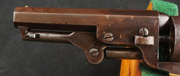 079-1020-9092, Colt M-1849 4 inch pocket, 80% strong cylinder scene. BLOWOUT - Image 11