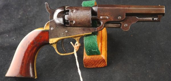 079-1020-9092, Colt M-1849 4 inch pocket, 80% strong cylinder scene. BLOWOUT - Image 2