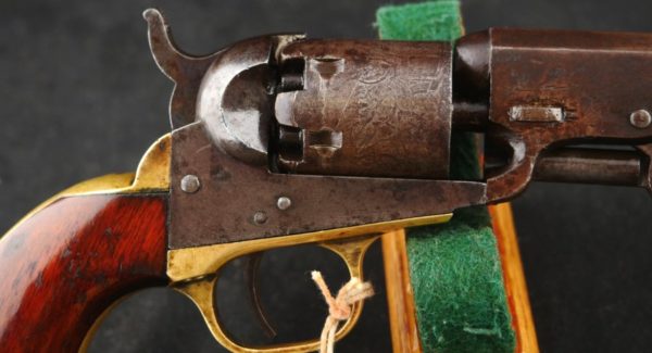 079-1020-9092, Colt M-1849 4 inch pocket, 80% strong cylinder scene. BLOWOUT - Image 6