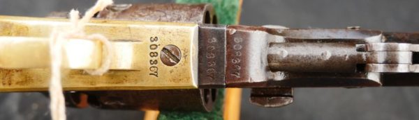 079-1020-9092, Colt M-1849 4 inch pocket, 80% strong cylinder scene. BLOWOUT - Image 13