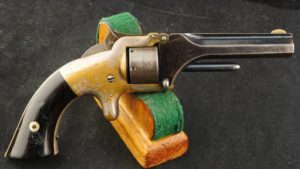 079-1220-9135, S&W #1, 1st Issue, Type 6. 50% barrel blue. BUY NOW