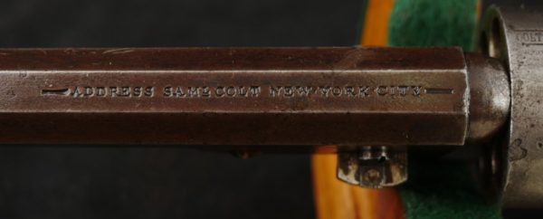 079-1020-9154, Early Colt M-1851 Navy with thin profile early burl grips. BUY NOW - Image 7