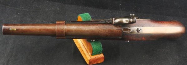 079-1120-9148, US Johnson Flint Pistol with Military conversion to percussion. BUY NOW - Image 4