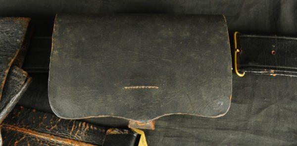 GR87-0121-1009, Indian War Military Belt, buckle, holster and cartridge box. BLOWOUT - Image 5