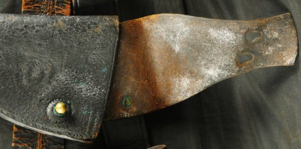 GR87-0121-1009, Indian War Military Belt, buckle, holster and cartridge box. BLOWOUT - Image 8