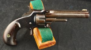 079-1220-7468, Smith and Wesson #1, 3rd Issue, 7 shot .22. Inscribed. BUY NOW
