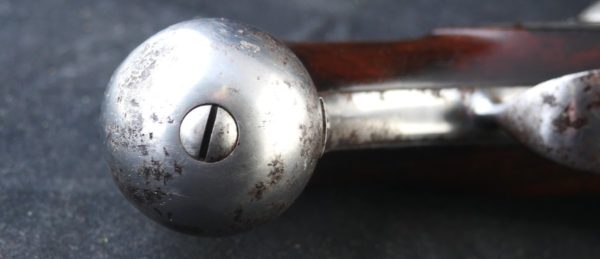 079-1020-9144, US Johnson M-1836 Flint Pistol, appears unfired. BUY NOW - Image 9