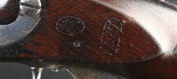 079-1020-9144, US Johnson M-1836 Flint Pistol, appears unfired. BUY NOW - Image 15