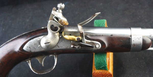 079-1020-9144, US Johnson M-1836 Flint Pistol, appears unfired. BUY NOW - Image 14