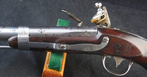 079-1020-9144, US Johnson M-1836 Flint Pistol, appears unfired. BUY NOW - Image 13