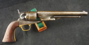 079-1220-2912, Colt M-1860 Army with fine Engraving in Gustov Young Style. BUY NOW