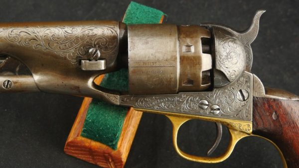 079-1220-2912, Colt M-1860 Army with fine Engraving in Gustov Young Style. BUY NOW - Image 8