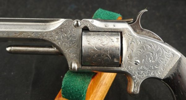 079-1220-2901, Engraved Smith and Wesson #2 Old Model Army. BLOWOUT - Image 7