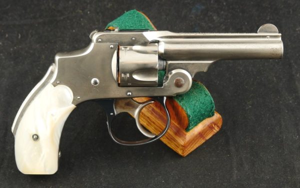 079-1220-2902, Antique Smith and Wesson Safety Hammerless with Pearls. BUY NOW