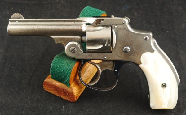 079-1220-2902, Antique Smith and Wesson Safety Hammerless with Pearls. BUY NOW - Image 2