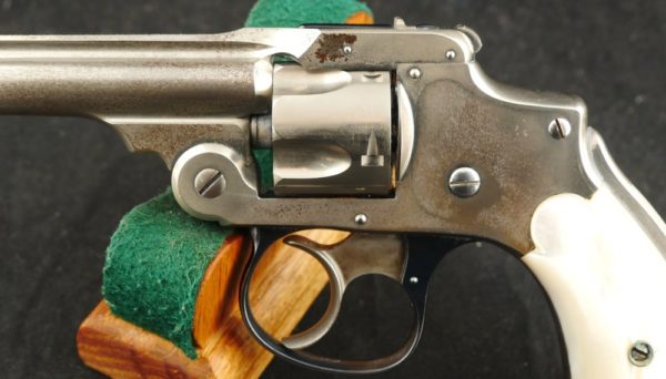 079-1220-2902, Antique Smith and Wesson Safety Hammerless with Pearls. BUY NOW - Image 7