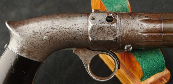 GR79-0221-1830, Robbins and Lawrence 5 shot SA pepperbox. BLOWOUT - Image 8