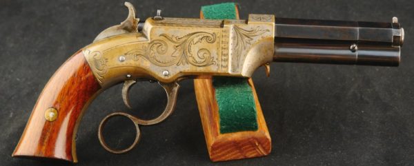 GR79-0121-5007, Volcanic Lever Action #1 Pocket Pistol. Engraved. BUY NOW