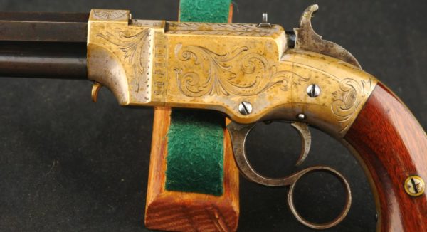 GR79-0121-5007, Volcanic Lever Action #1 Pocket Pistol. Engraved. BUY NOW - Image 6