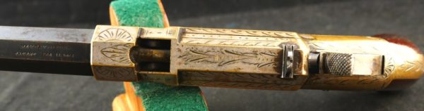 GR79-0121-5007, Volcanic Lever Action #1 Pocket Pistol. Engraved. BUY NOW - Image 12