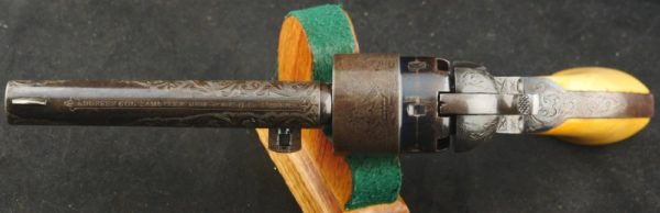 079-0221-2927, Engraved Colt Model 1860 Army Percussion Revolver. BUY NOW - Image 4