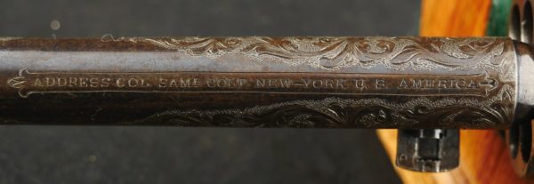 079-0221-2927, Engraved Colt Model 1860 Army Percussion Revolver. BUY NOW - Image 5