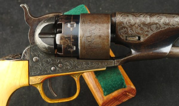079-0221-2927, Engraved Colt Model 1860 Army Percussion Revolver. BUY NOW - Image 6