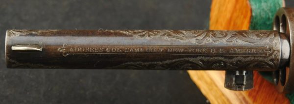 079-0221-2927, Engraved Colt Model 1860 Army Percussion Revolver. BUY NOW - Image 18