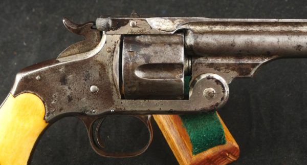 079-0221-2941, Smith & Wesson New Model No. 3 Revolver with original ivory grips. BUY NOW - Image 5