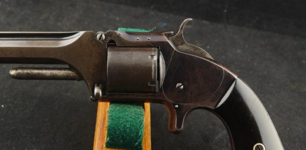 079-0221-7566, Smith and Wesson Old Model Army .32 RF, 6 shot, #15xxx well within Civil War range. BUY NOW - Image 11