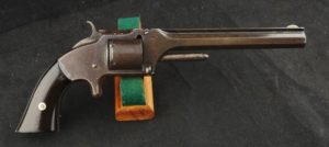 079-0221-7566, Smith and Wesson Old Model Army .32 RF, 6 shot, #15xxx well within Civil War range. BUY NOW
