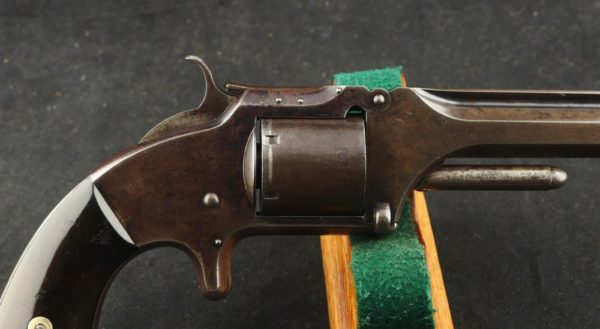 079-0221-7566, Smith and Wesson Old Model Army .32 RF, 6 shot, #15xxx well within Civil War range. BUY NOW - Image 3