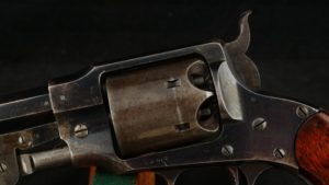 079-0321-7579, Rogers and Spencer .44 Army, 6 shot. 75% overall deep blue, BUY NOW