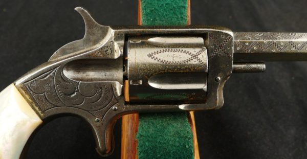999-0321-0104, Victor .32 RF, 5 shot, Suicide Special engraved with original pearl grips, BUY NOW - Image 9