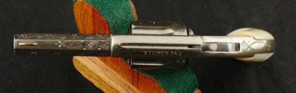 999-0321-0104, Victor .32 RF, 5 shot, Suicide Special engraved with original pearl grips, BUY NOW - Image 13