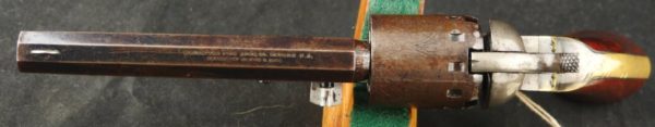 GR79-0321-5073, Manhattan Navy, 5 inch, .36, 5 shot. 95% cylinder scene. BUY NOW - Image 4