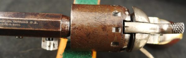 GR79-0321-5073, Manhattan Navy, 5 inch, .36, 5 shot. 95% cylinder scene. BUY NOW - Image 8
