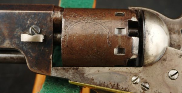 GR79-0321-5073, Manhattan Navy, 5 inch, .36, 5 shot. 95% cylinder scene. BUY NOW - Image 10