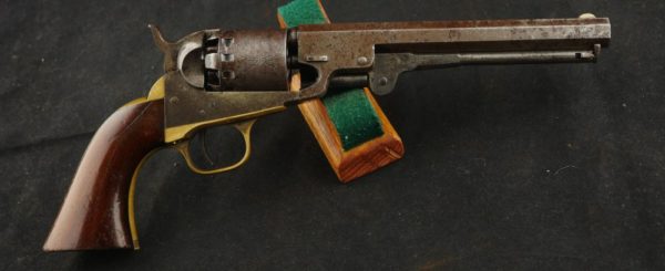 079-0421-7595, Manhattan Navy 6 SHOT, 6 1/2 inch barrel. Crisp mechanics, 95% scene. BUY NOW - Image 2