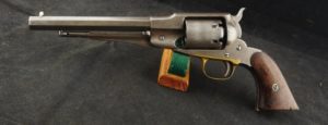 079-0421-7614, US Remington Old Model Navy with sub-inspector marks, grip cartouche. BUY NOW