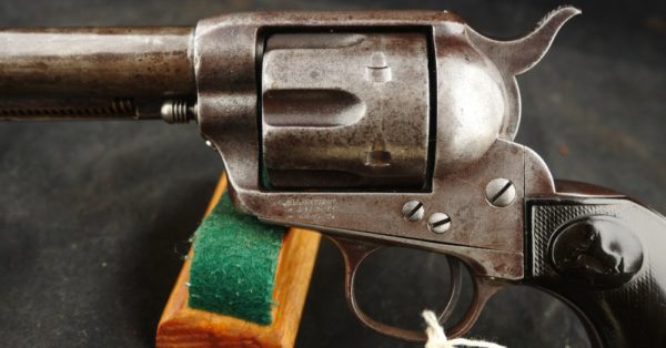 079-0421-7628, Antique, Colt SA with 5 1/2 inch barrel. .45 cal. BLOWOUT - Image 10