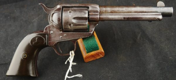 079-0421-7628, Antique, Colt SA with 5 1/2 inch barrel. .45 cal. BLOWOUT - Image 9