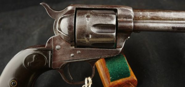 079-0421-7628, Antique, Colt SA with 5 1/2 inch barrel. .45 cal. BLOWOUT - Image 8