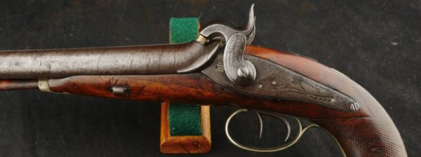 GR79-0421-5108, Continental Double Barrel Percussion Pistol. BLOWOUT - Image 10