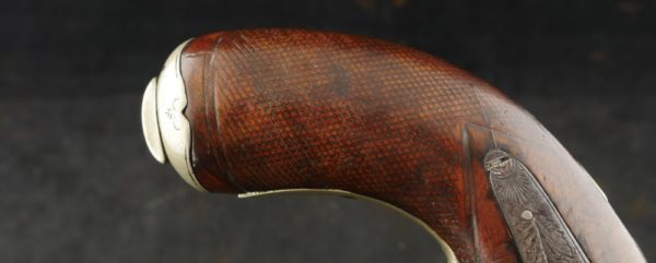 GR79-0421-5108, Continental Double Barrel Percussion Pistol. BLOWOUT - Image 4