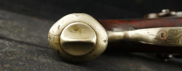 GR79-0421-5108, Continental Double Barrel Percussion Pistol. BLOWOUT - Image 6