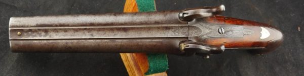 GR79-0421-5108, Continental Double Barrel Percussion Pistol. BLOWOUT - Image 13
