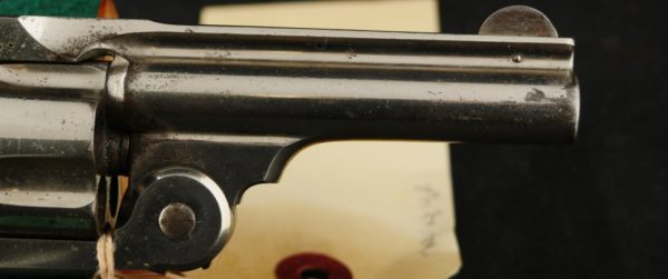 GR79-0421-5130, Smith and Wesson #2, 2nd Model with 90% bright original nickel. BLOWOUT - Image 9